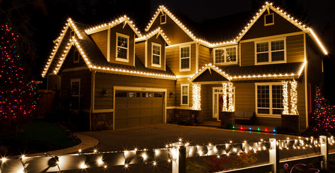 Christmas Light Installation